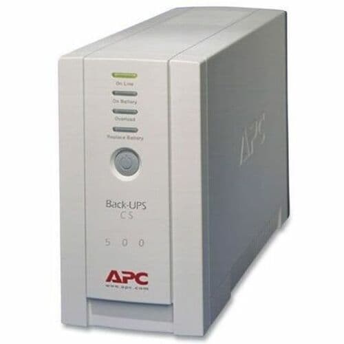 APC by Schneider Electric APC Back-UPS CS 500VA - Torre - Recarga de 8 horas