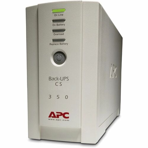Onduleur APC Back-UPS CS 350 VA - Tour - Recharge en 8 heures - Autonomie en veille de 6,60 minutes