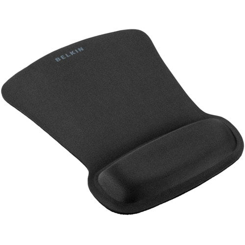 Belkin WaveRest Gel Mouse Pad (Black), 1 Pack - Bl