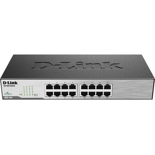CONMUTADOR DE ESCRITORIO NO ADMINISTRADO DE 16 PUERTOS 10/100 Mbps