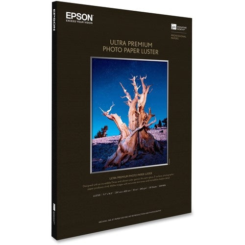PAPEL FOTOGRÁFICO BRILLANTE PREMIUM 50 HOJAS 11.7X16.5 PIES