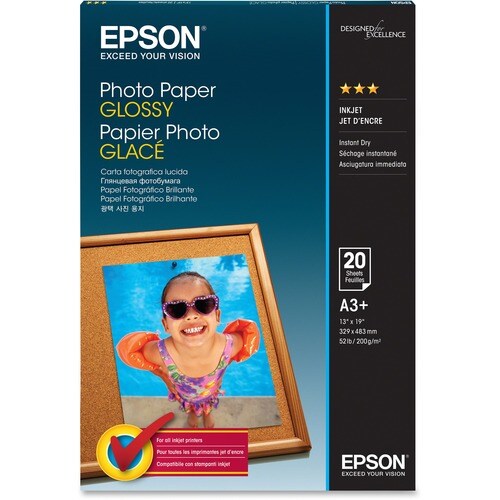 20SHT 13X19 PHOTO PAPER F/SP INKJET PRINTERS