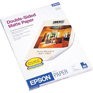 50-SHEET LETTER MATTE PREMIUM PRESENTATION PAPER DOUBLE SIDED