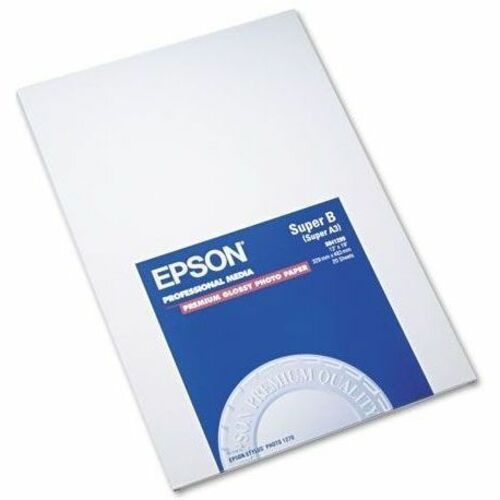 PAPIER PHOTO BRILLANT PREMIUM 20 FEUILLES 13X19 F/SP 1270 1280 2200