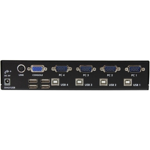 COMMUTATEUR KVM USB 4 PORTS COMMUTATEUR KVM USB VGA AVEC HUB USB