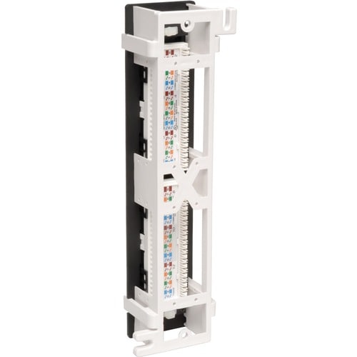 Tripp Lite 12-Port Cat5e Cat5 Wall Mount Patch Panel 568B 110 Punch TAA - 12 x R