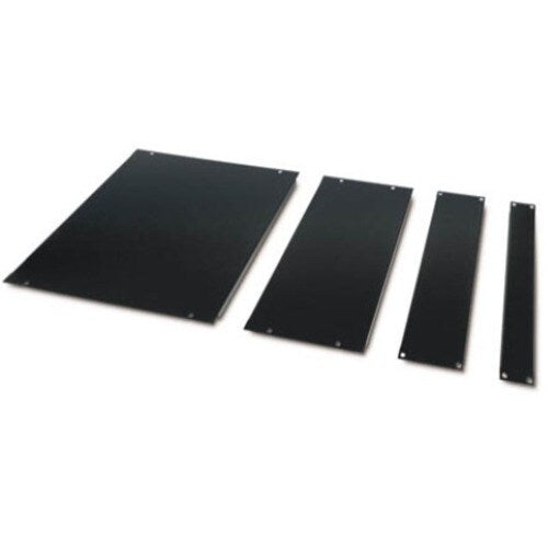 Kit de panneau d'obturation APC 19" noir - Noir - Hauteur de rack 15U - 1 unité -