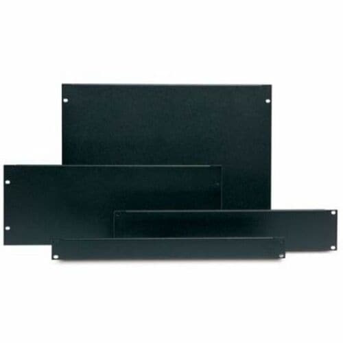 Kit de panneau d'obturation APC 19" noir - Noir - Hauteur de rack 15U - 1 unité -