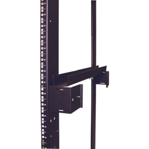 APC Side Channel Cable Trough - Cable Management Tray - Black - 0U Rac
