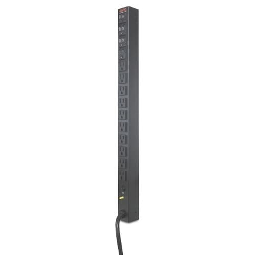 Unité de distribution d'alimentation (PDU) APC Basic Rack 2 400 VA de Schneider Electric, 14 x NEMA 5-15R