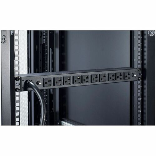 Unité de distribution d'alimentation (PDU) APC Basic Rack 2,88 kVA - 10 x NEMA 5-20R - 2,88 kVA - Rack 19" 1U -