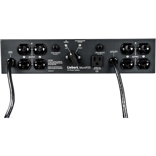 Unité de distribution d'alimentation Vertiv Liebert Micro Pod 3 kVA - 8 x NEMA 5-15R - 3 kVA - Armoire, montable en rack