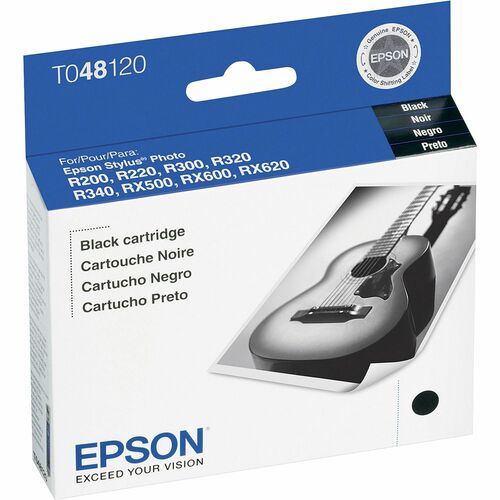 Epson 48 Original Ink Cartridge - Black - Inkjet - Standard
