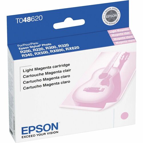Cartouche d'encre d'origine Epson T0486 - Jet d'encre - Magenta clair