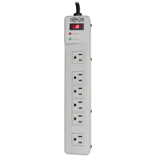 Tripp Lite Protect It! TLM626 6-outlets Surge Suppressor - Receptacles