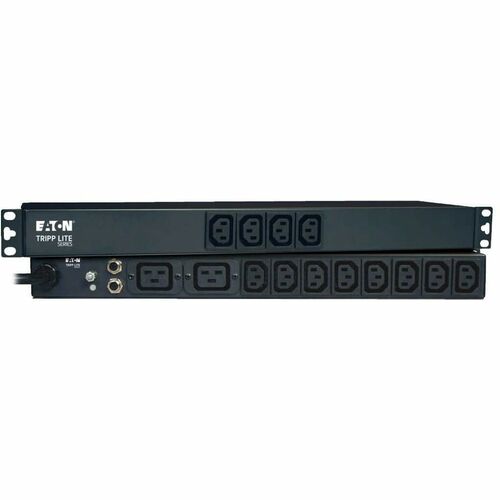 Unidad de distribución de energía (PDU) básica PDUNV de Tripp Lite, 100 V - 250 V, 16 A, 14 tomacorrientes, 12 conectores IEC 320-C1