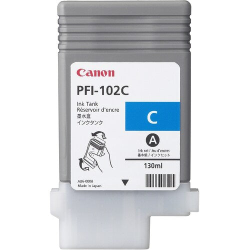 Tanque de tinta cian Canon LUCIA para impresoras IPF 500, 600 y 700