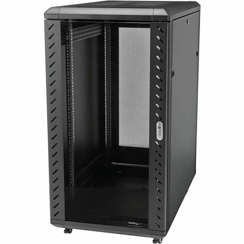 StarTech.com 4-Post 22U Server Rack Cabinet, 19" Data Rack Cabinet for