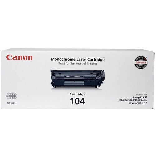 Canon Black Toner Cartridge - Laser - 2000 Page Black - Blac