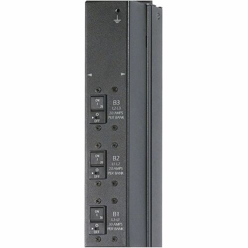 Unité de distribution d'alimentation (PDU) APC Basic Rack 14,4 kW : 2 x NEMA L6-30R, 4 x IEC 320-C19, 24 x IEC