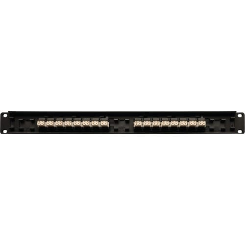 Tripp Lite 16-Port Fiber Patch Panel 62.5/125 or 50/125 LC/LC 1URM - 16 x LC