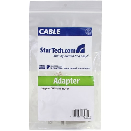 StarTech.com DB25 to RJ45 Modular Adapter