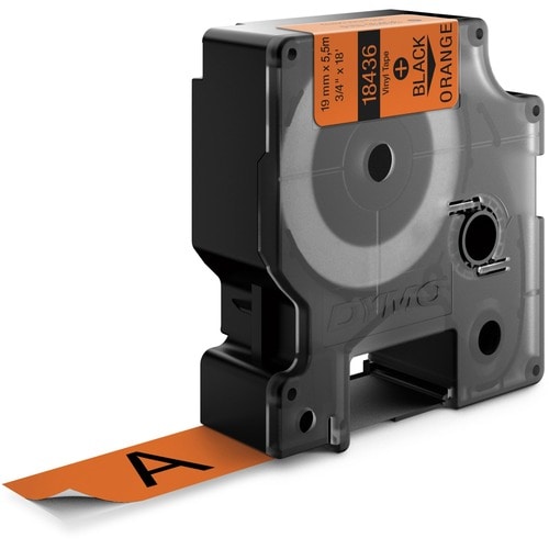 Dymo Colored Industrial Rhino Vinyl Labels - 3/4\" (19 mm) L