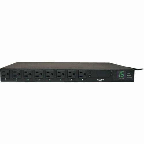 Tripp Lite PDUMH15AT PDU avec compteur ATS 120 V 15 A 8 prises - 8 x NEMA 5-15