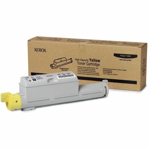 Xerox Original Toner Cartridge - Laser - Yellow - 1 Each
