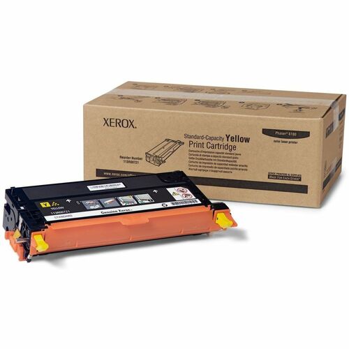 Xerox Original Toner Cartridge - Laser - Yellow - 1 Each
