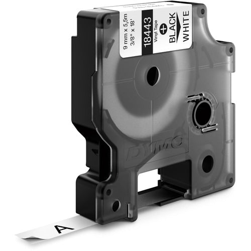 Étiquettes industrielles en vinyle Dymo Rhino - 9 mm de largeur x 5,5 m de longueur