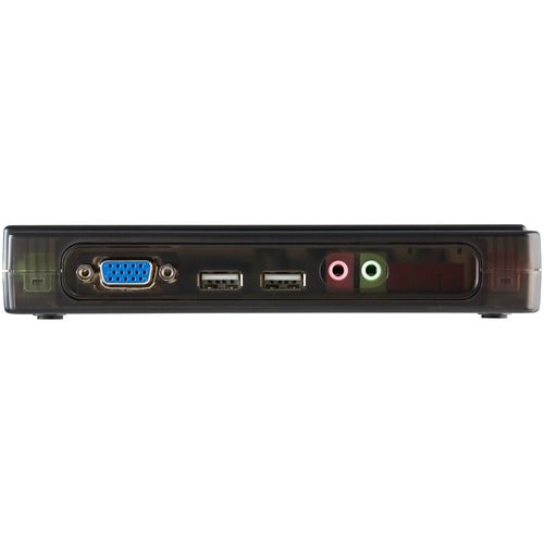 COMMUTATEUR KVM USB VGA 4 PORTS AVEC AUDIO ET CÂBLES