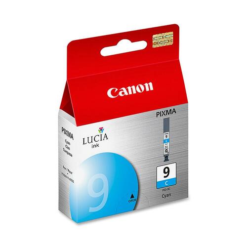 Canon PGI-9C Original Ink Cartridge - Inkjet - Cyan - 1 Each