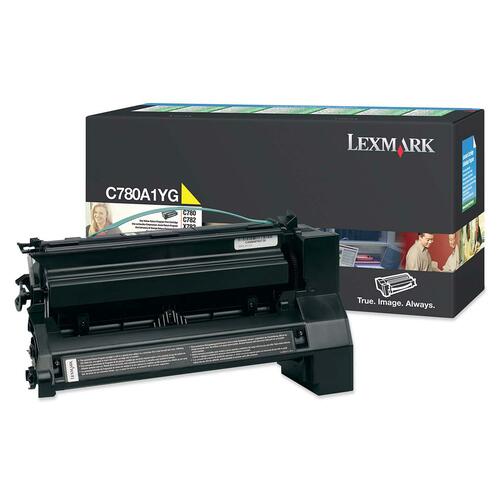 Lexmark Toner Cartridge - Laser - 6000 Pages - Yellow - 1 Ea