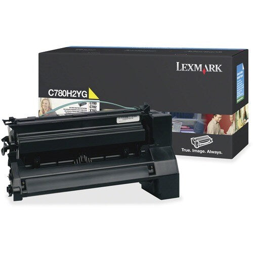 Lexmark Original Toner Cartridge - Laser - 10000 Pages - Yel