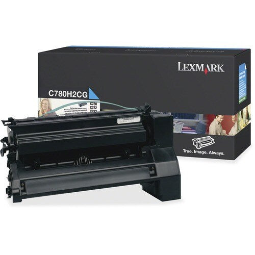 Lexmark Original Toner Cartridge - Laser - 10000 Pages - Cya