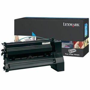 Lexmark Original Toner Cartridge - Laser - 6000 Pages - Cyan