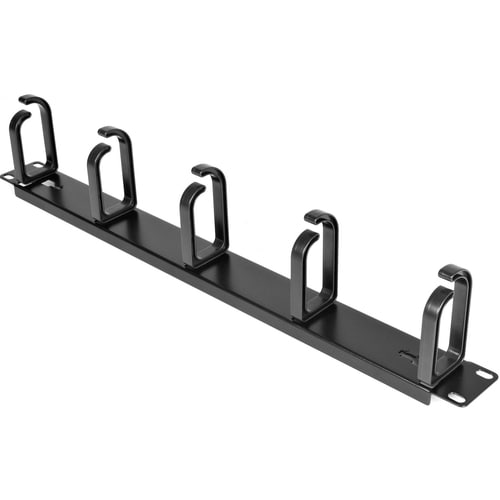Panel de gestión de cables metálico para montaje en rack de 19 pulgadas y 1U de StarTech.com - Kit de gestión de cables para rack