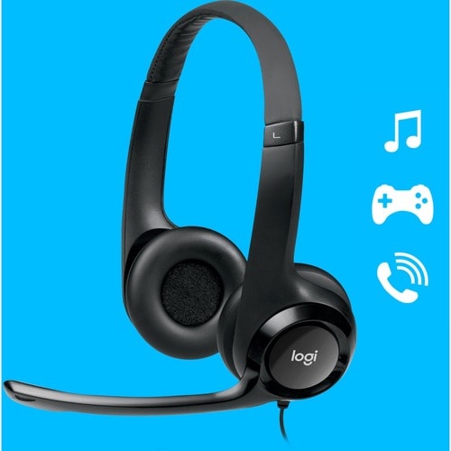 Logitech Padded H390 USB Headset - Stereo - USB