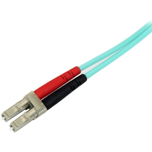 StarTech.com 10m (30ft) LC/UPC to SC/UPC OM3 Multimode Fiber Optic Cable