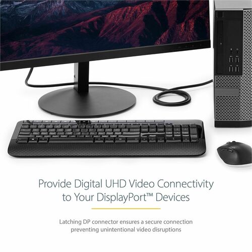 StarTech.com 10ft (3m) DisplayPort 1.2 Cable, 4K x 2K UHD VESA Certified DisplayPort Cable