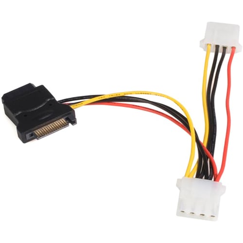 Adaptateur d'alimentation StarTech.com SATA vers LP4 avec 2 LP4 supplémentaires