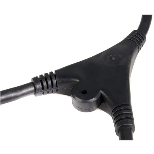 StarTech.com 10ft (3m) Power Extension Cord Splitter