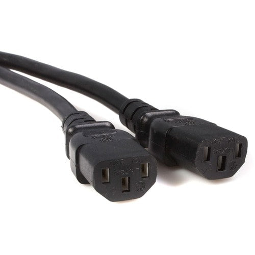 StarTech.com 10ft (3m) Power Extension Cord Splitter