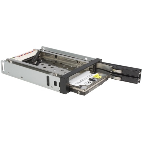 Baie double disque dur SATA 2,5 pouces amovible sans plateau Baie 3,5 pouces