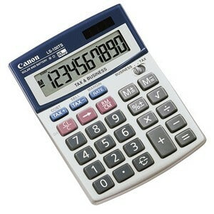Calculatrice professionnelle Canon LS-100TS - 10 chiffres