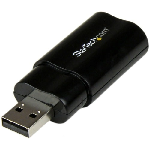 ADAPTATEUR DE CARTE SON EXTERNE USB AUDIO STÉRÉO POUR PC OU ORDINATEUR PORTABLE