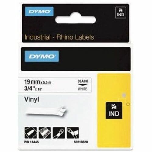 Etiqueta de cinta de color Sanford RhinoPro - 0,75" de ancho x 216" de largo - Permanente -