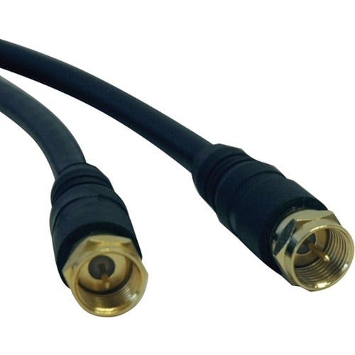Cable coaxial RG59 de 1.8 m para cine en casa de Tripp Lite con conectores tipo F de 1.8 m - Conector F