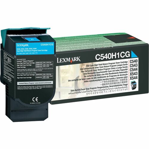 Lexmark Original Toner Cartridge - Laser - 2000 Pages - Cyan